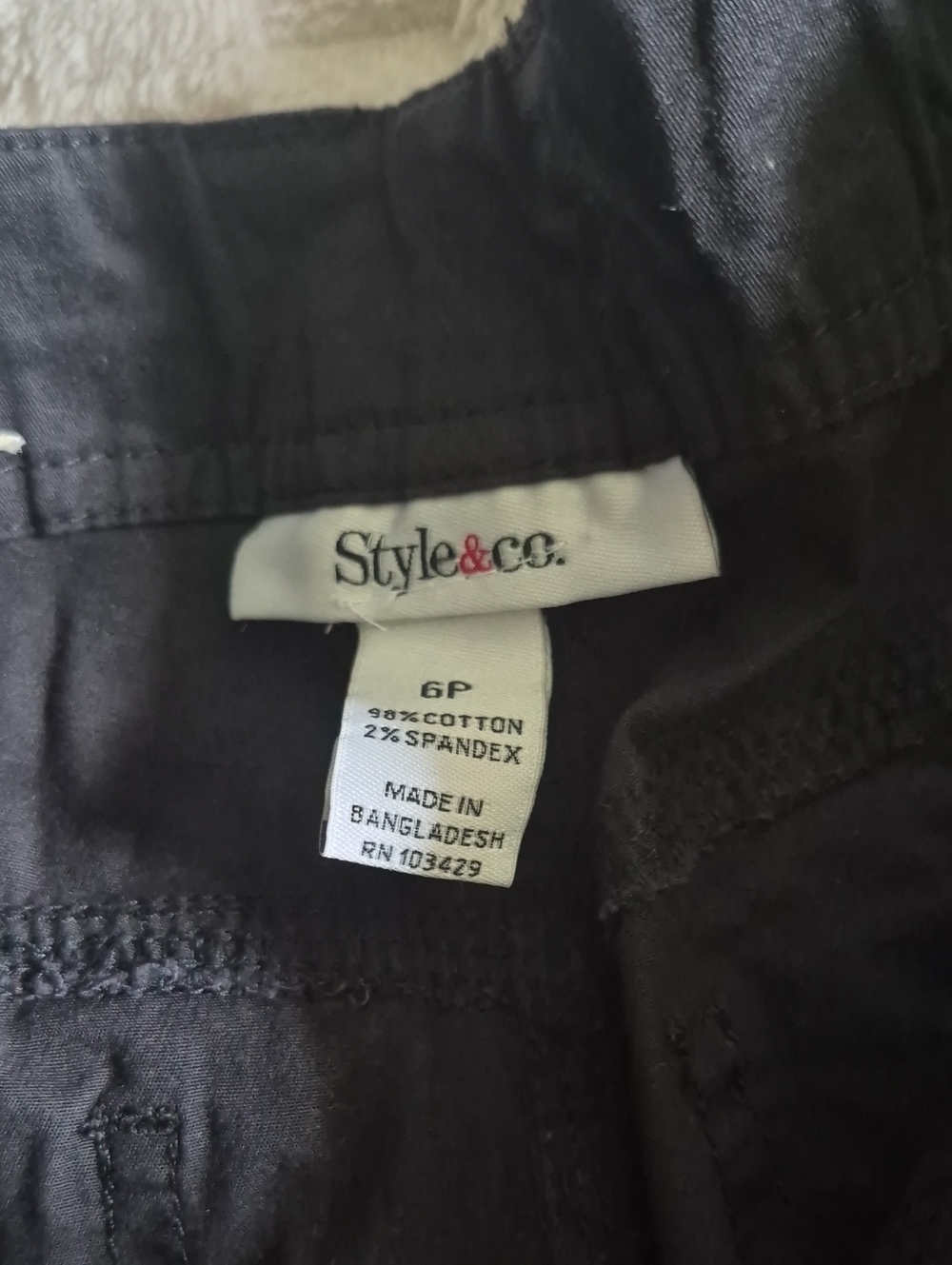 Style & Co. Black Women's Jeggings